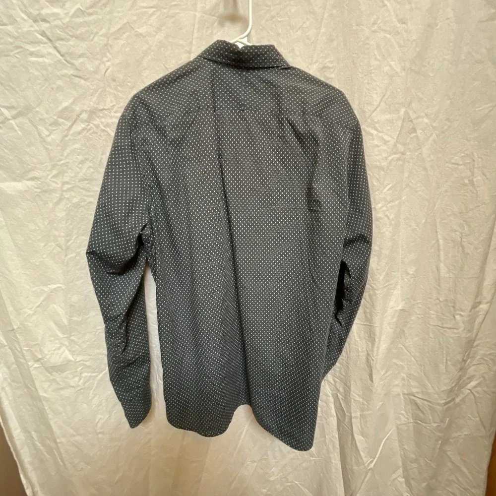 Banana Republic Custom 078‎ Wash Shirt Slim Fit Blue Large
